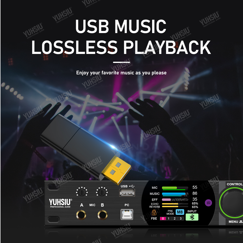 YUHSIU Karaoke Digital Effects - đánh giá và giá Audio Music Dj