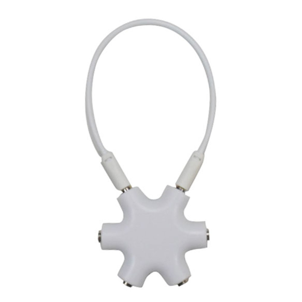 6 Port 3.5mm Snow Shape Earpho - đánh giá và giá Audio Music Dj