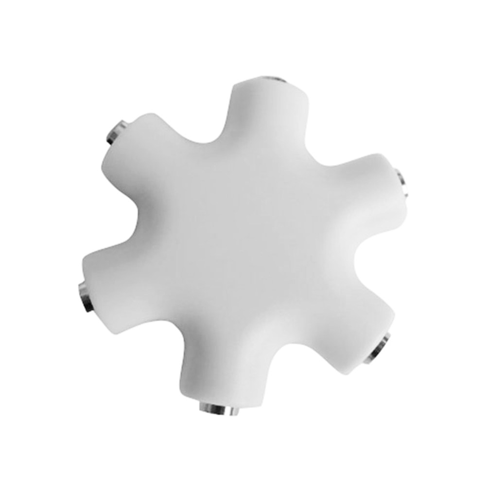 6 Port 3.5mm Snow Shape Earpho - đánh giá và giá Audio Music Dj