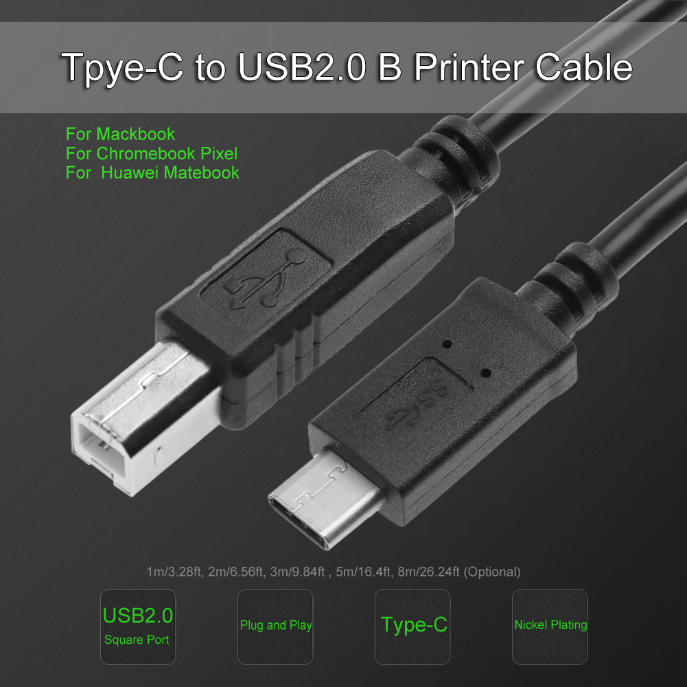 USB C To USB B Printer Cable T - đánh giá và giá Midi Controller Pad